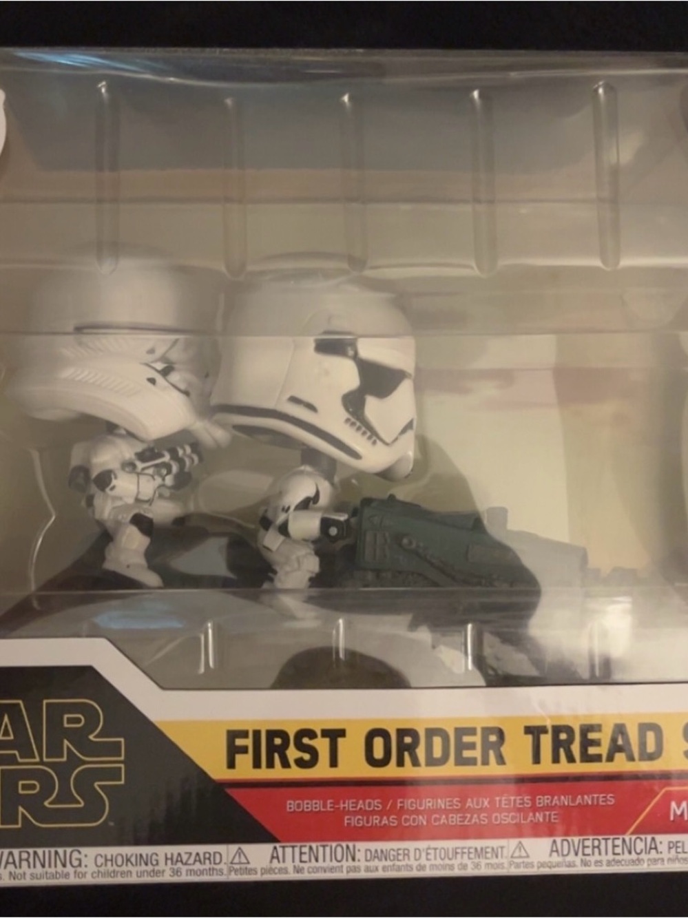 Star Wars First Order Treads Pop! Figure - White